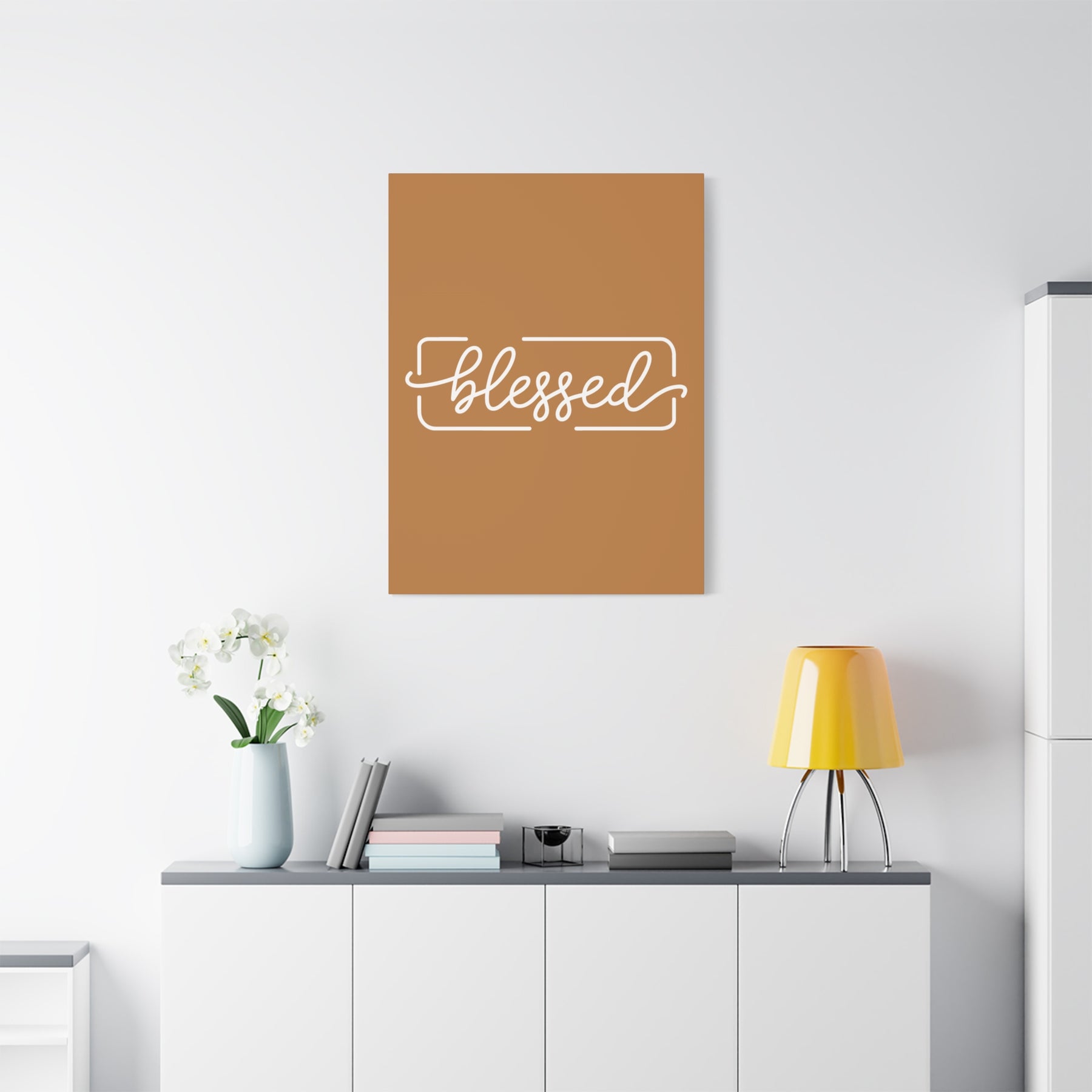 Blessed Matte Canvas, Stretched, 1.25"