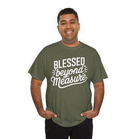 Blessed beyond measure Unisex Heavy Cotton Tee