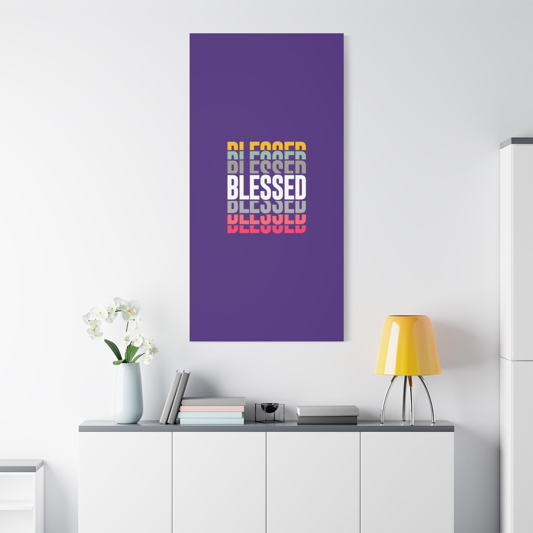 Blessed Matte Canvas, Stretched, 1.25"