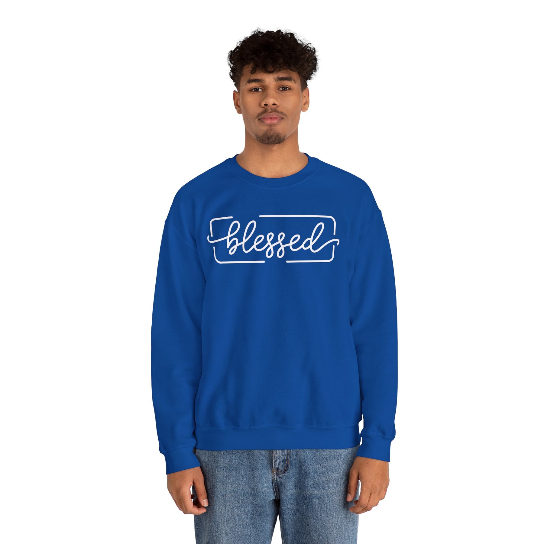 Blessed Unisex Heavy Blend™ Crewneck Sweatshirt