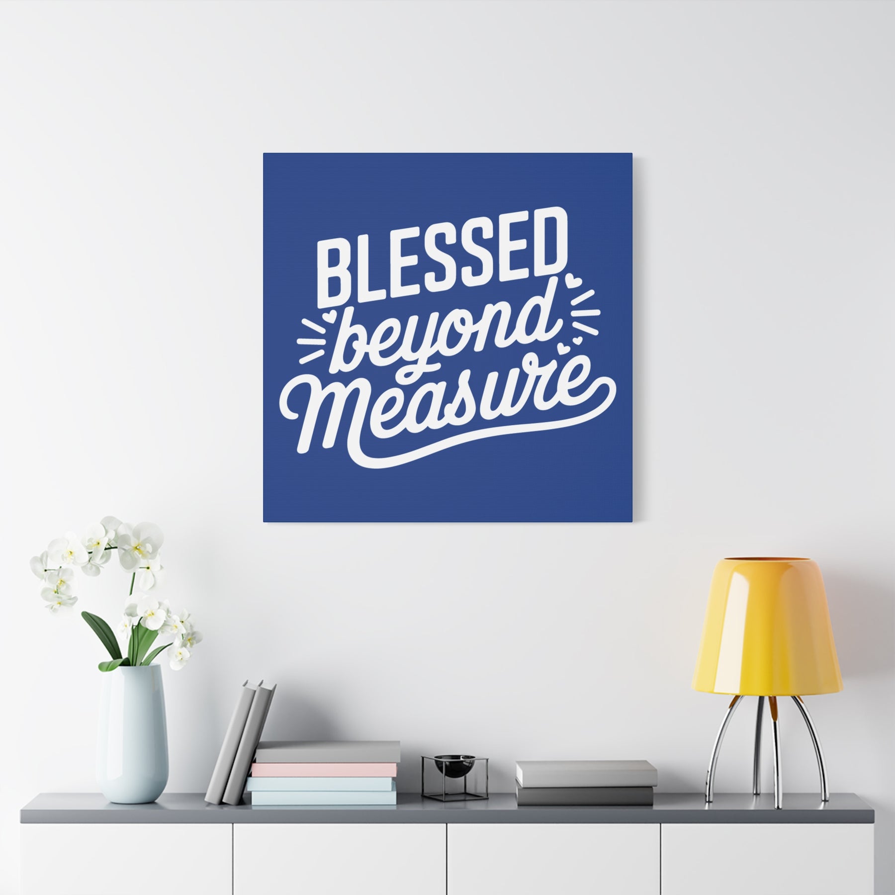 Blessed beyond Measure Matte Canvas, Stretched, 1.25"