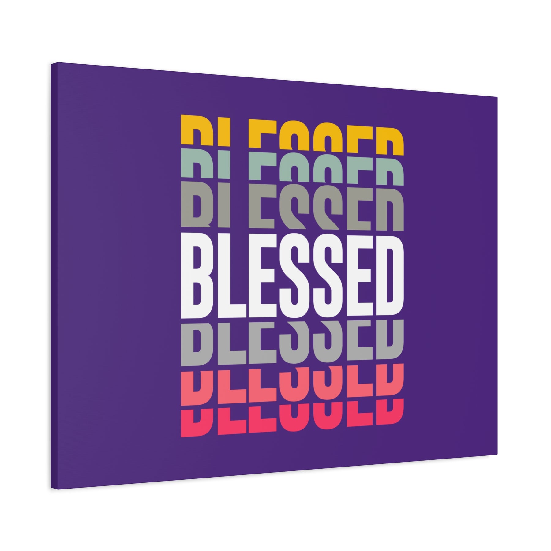 Blessed Matte Canvas, Stretched, 1.25"