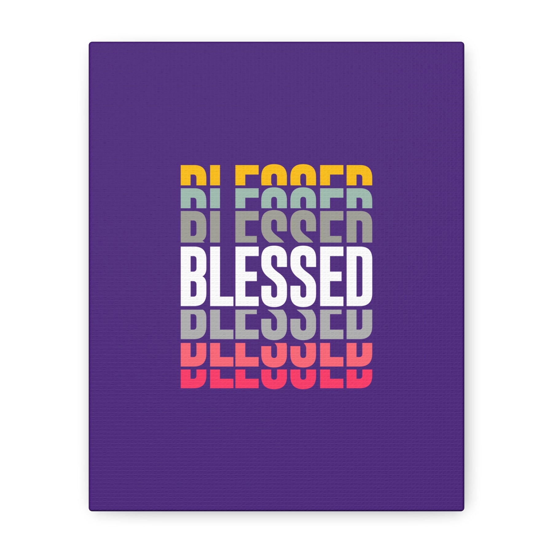 Blessed Matte Canvas, Stretched, 1.25"