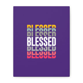 Blessed Matte Canvas, Stretched, 1.25"