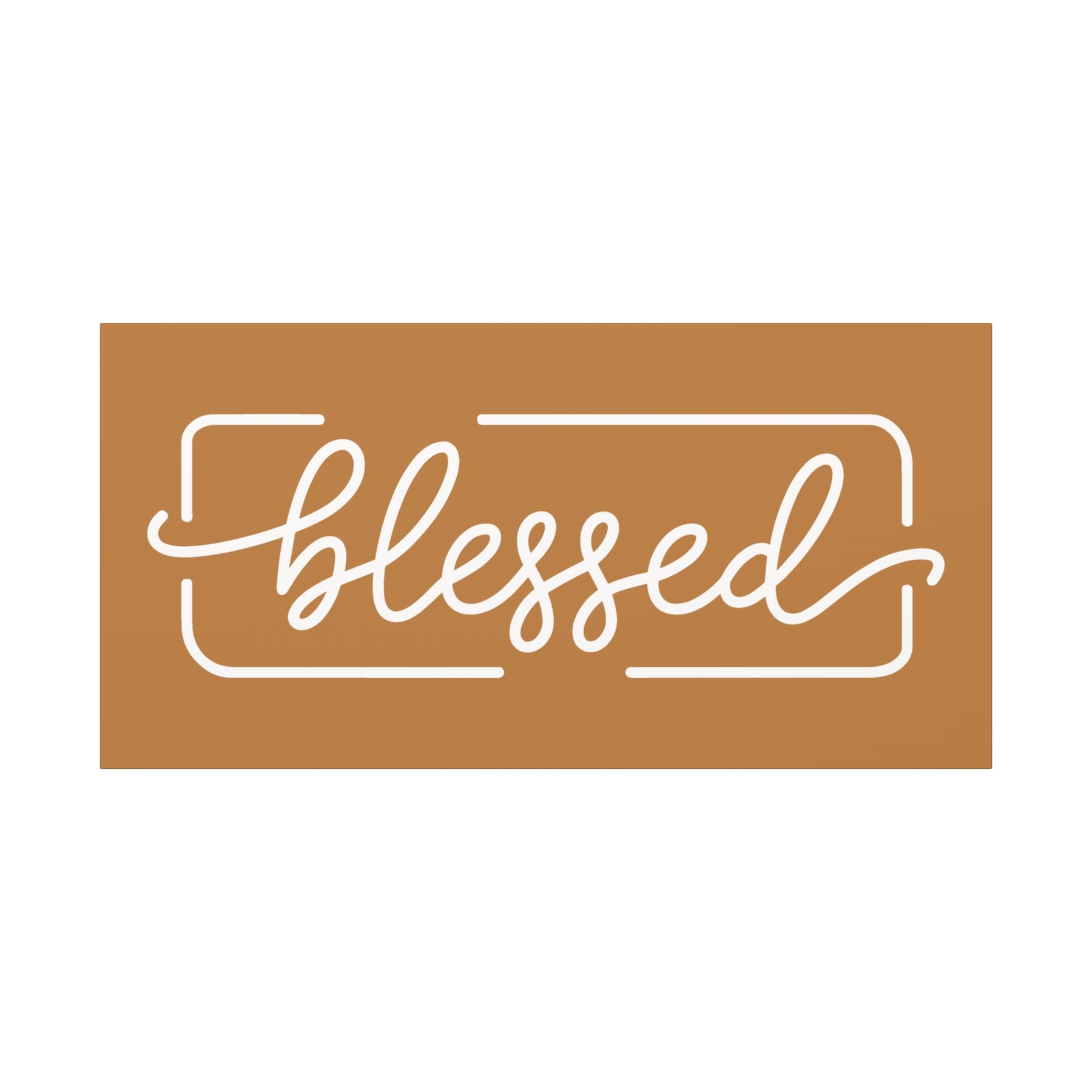 Blessed Matte Canvas, Stretched, 1.25"