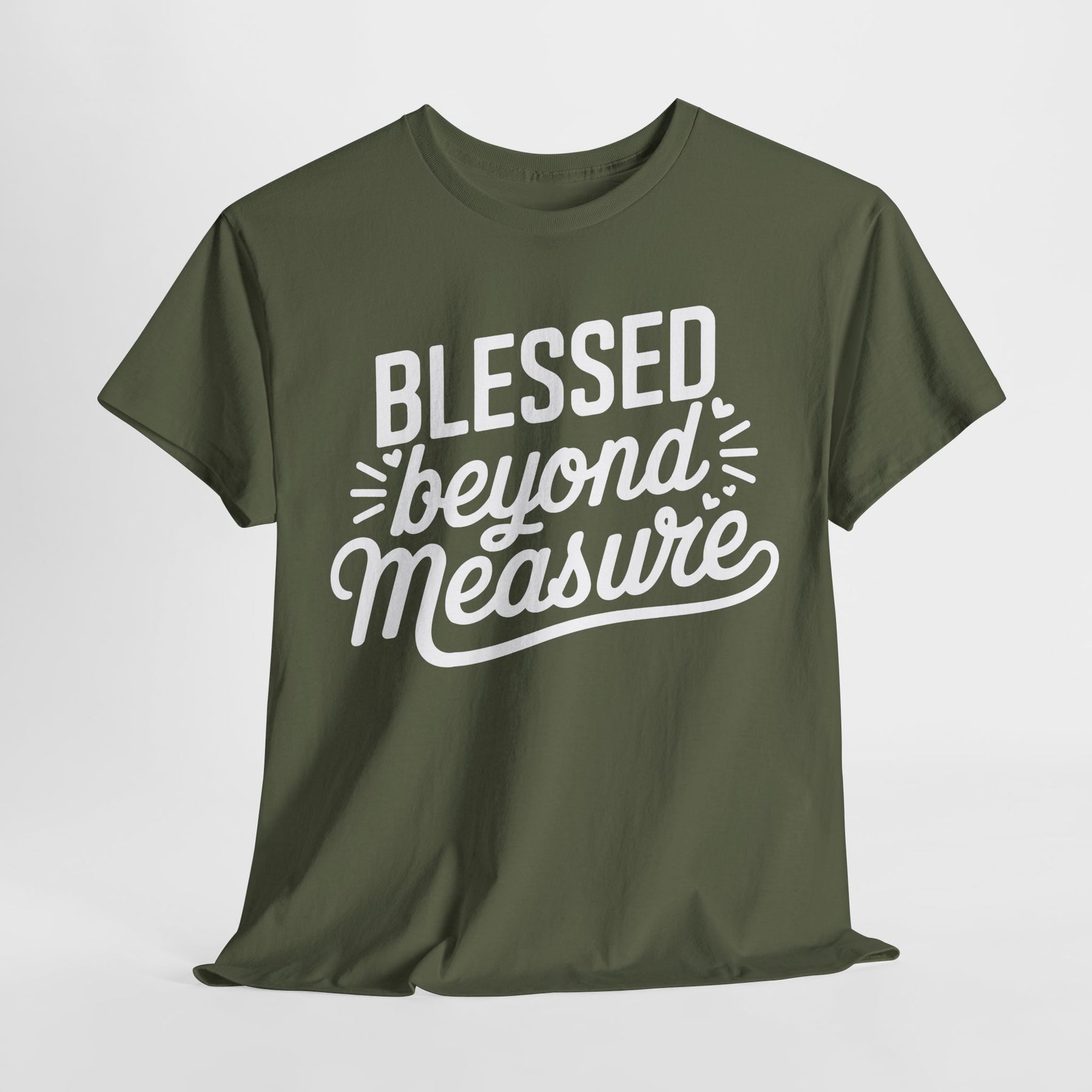 Blessed beyond measure Unisex Heavy Cotton Tee