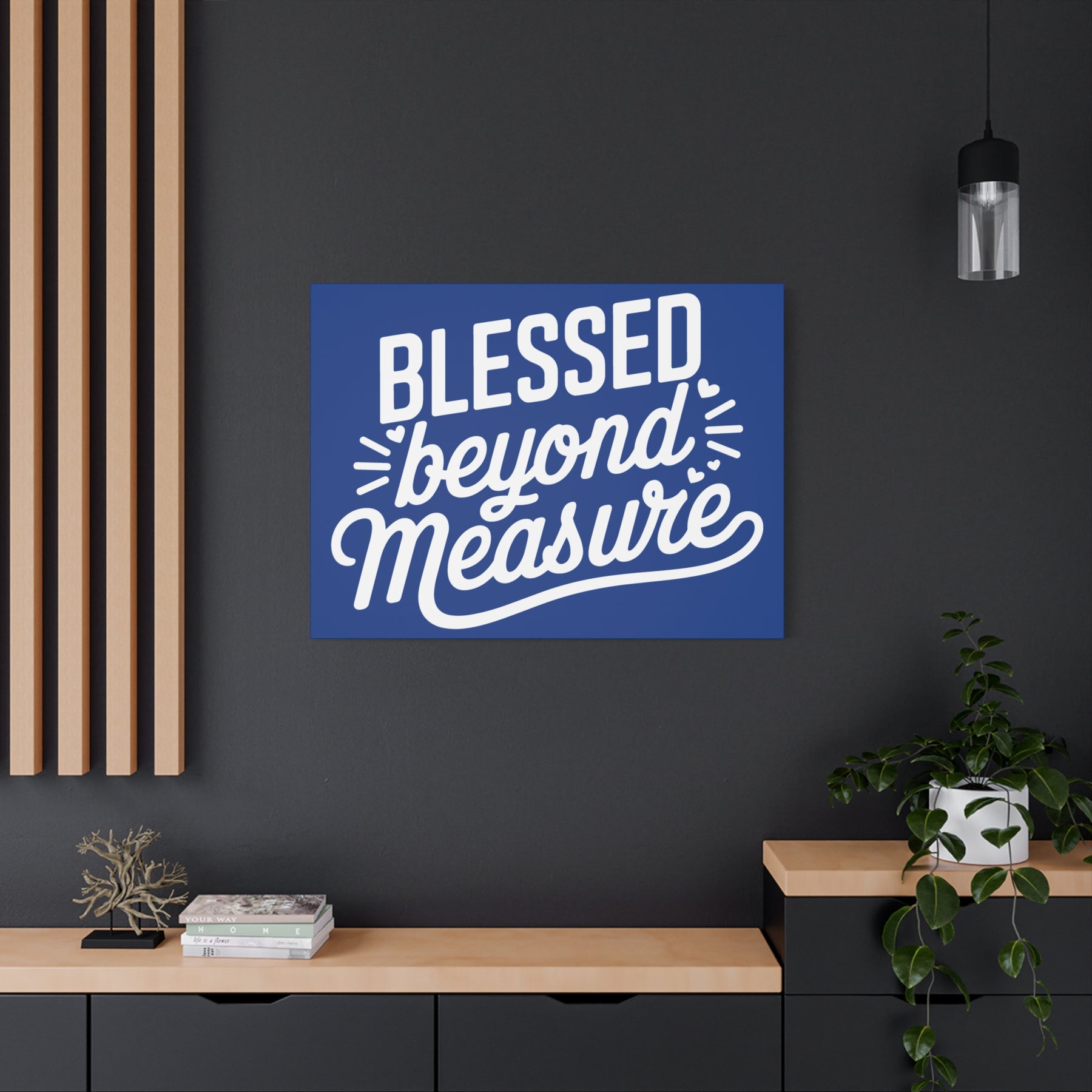 Blessed beyond Measure Matte Canvas, Stretched, 1.25"