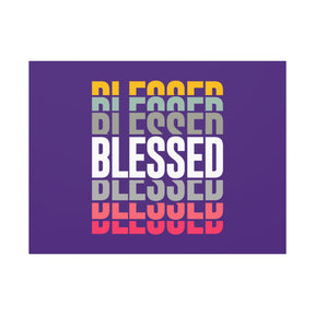 Blessed Matte Canvas, Stretched, 1.25"