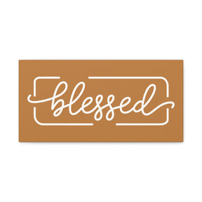 Blessed Matte Canvas, Stretched, 1.25"