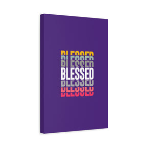 Blessed Matte Canvas, Stretched, 1.25"