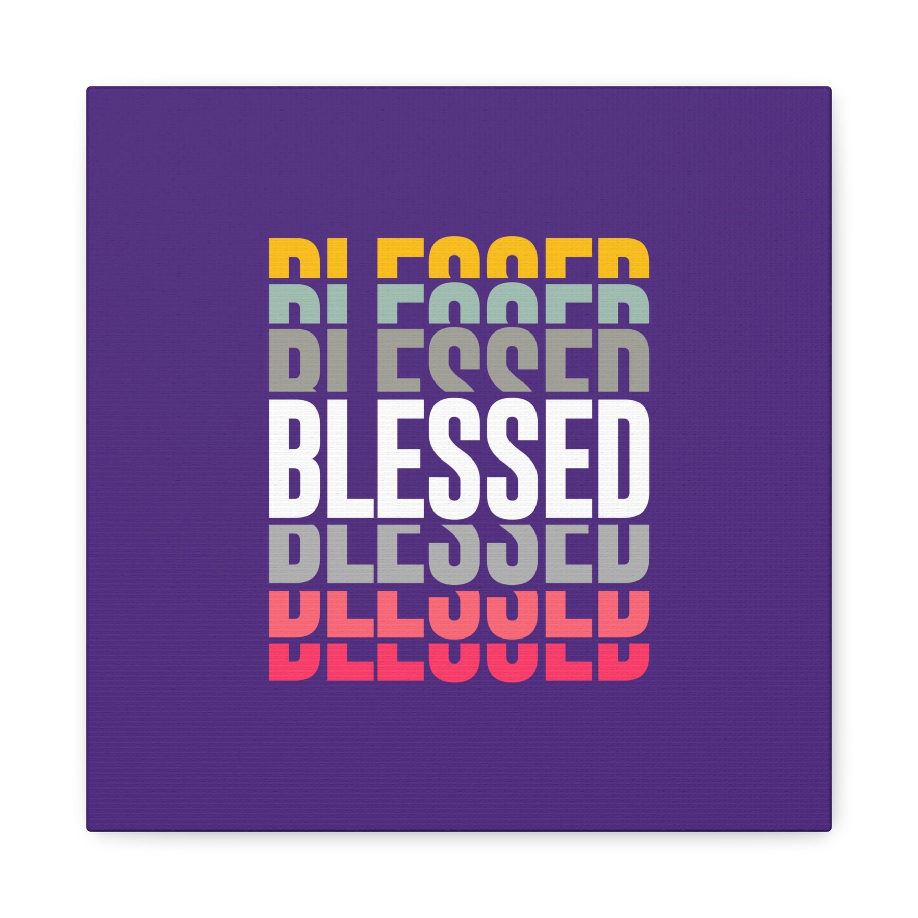 Blessed Matte Canvas, Stretched, 1.25"