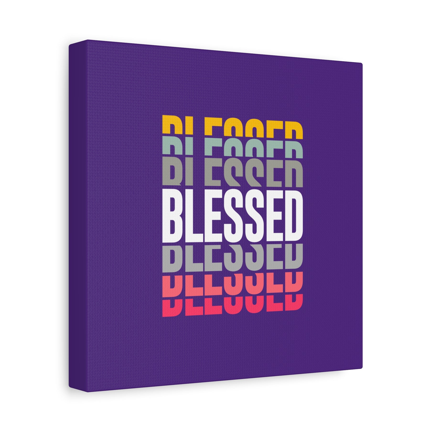 Blessed Matte Canvas, Stretched, 1.25"