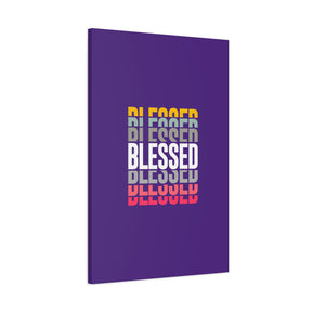 Blessed Matte Canvas, Stretched, 1.25"