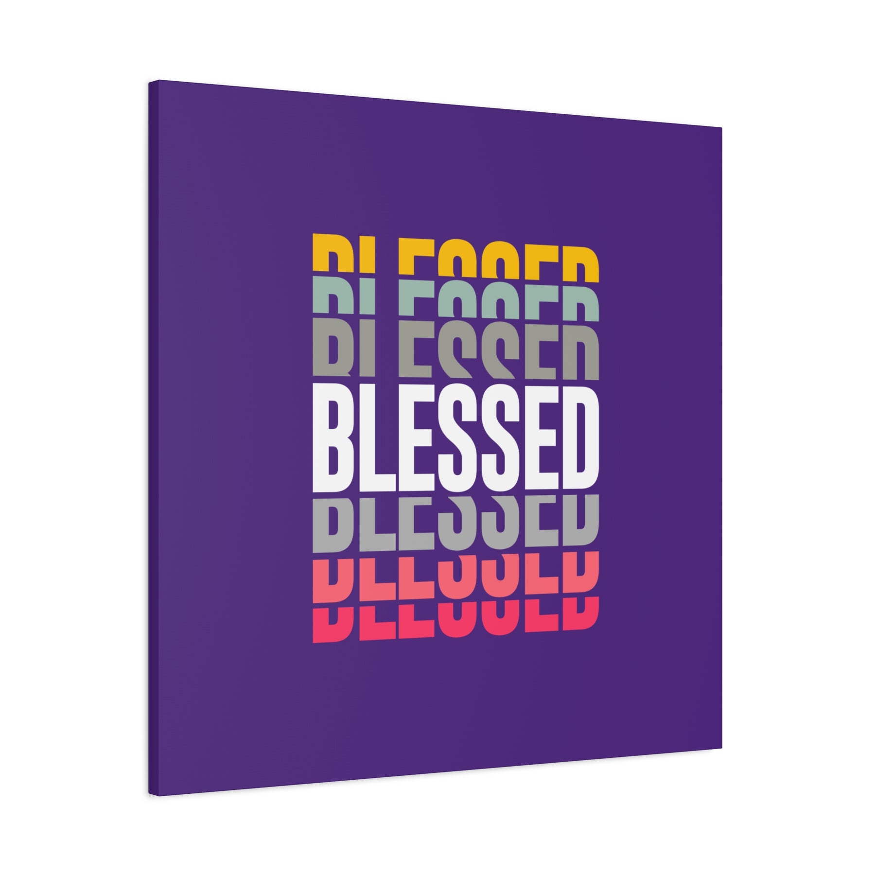 Blessed Matte Canvas, Stretched, 1.25"