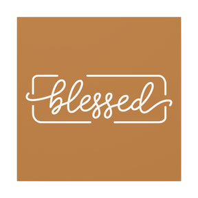 Blessed Matte Canvas, Stretched, 1.25"