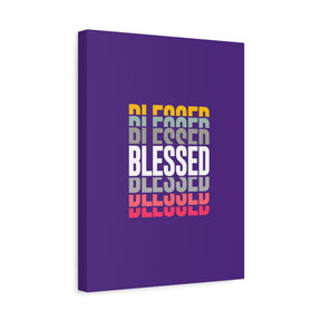 Blessed Matte Canvas, Stretched, 1.25"