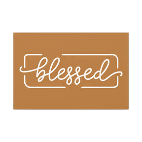 Blessed Matte Canvas, Stretched, 1.25"