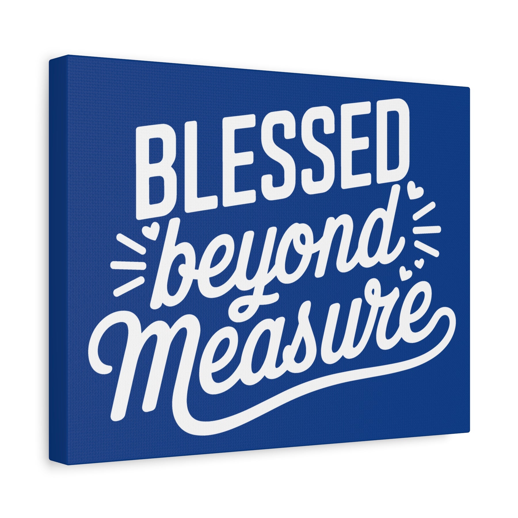 Blessed beyond Measure Matte Canvas, Stretched, 1.25"