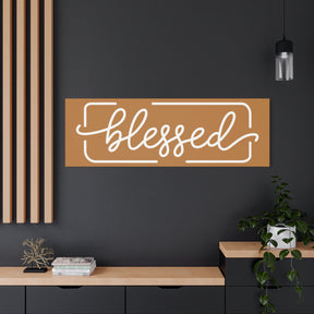 Blessed Matte Canvas, Stretched, 1.25"