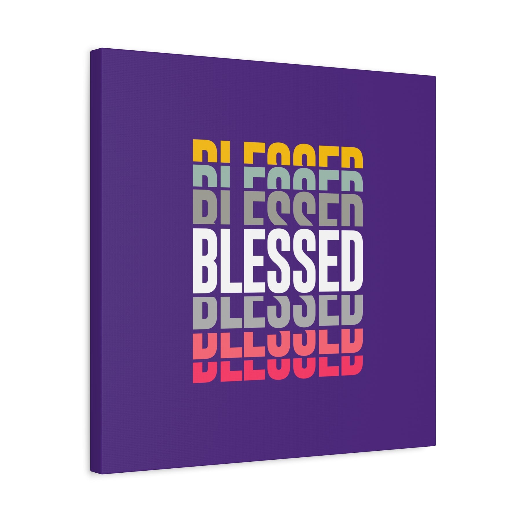 Blessed Matte Canvas, Stretched, 1.25"