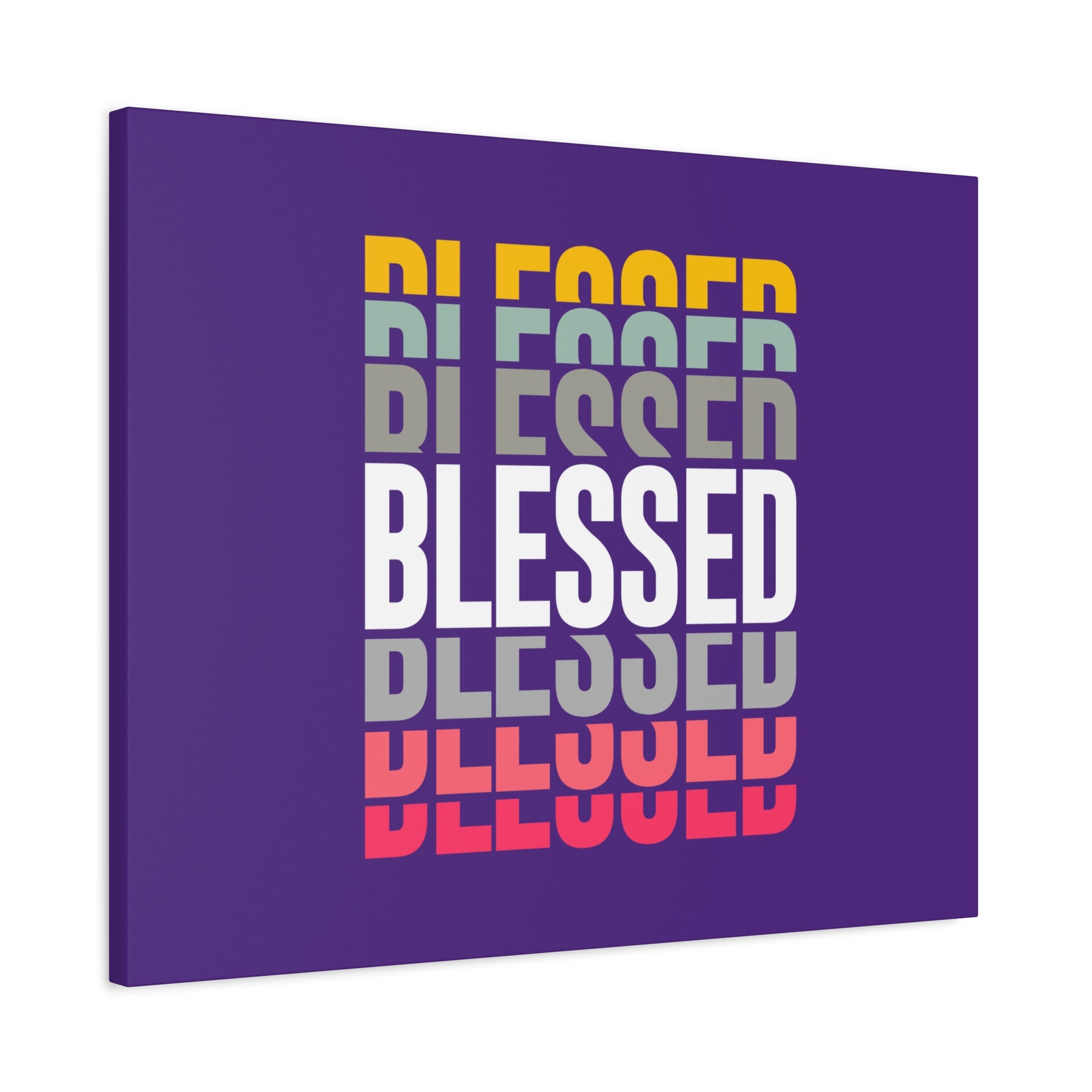 Blessed Matte Canvas, Stretched, 1.25"