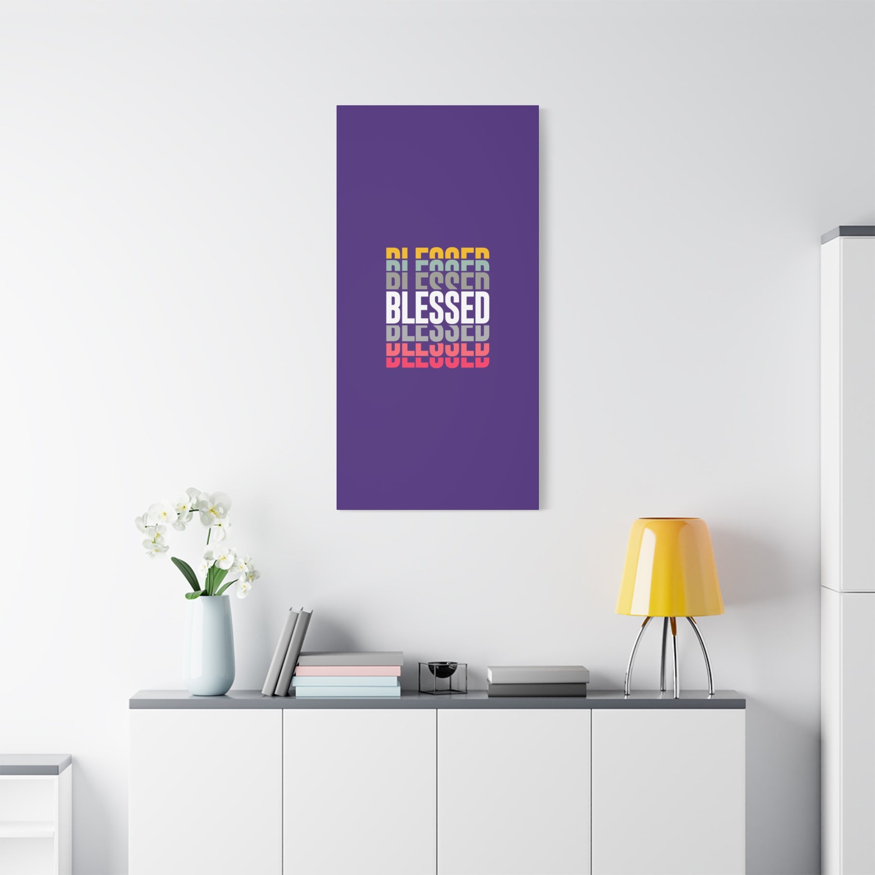 Blessed Matte Canvas, Stretched, 1.25"