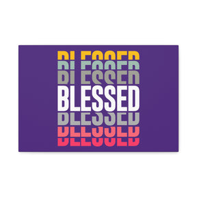 Blessed Matte Canvas, Stretched, 1.25"