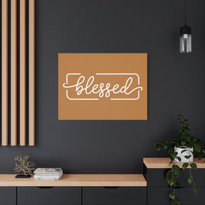 Blessed Matte Canvas, Stretched, 1.25"