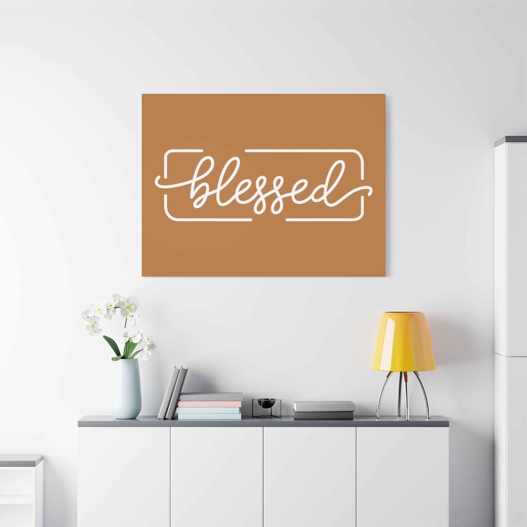 Blessed Matte Canvas, Stretched, 1.25"