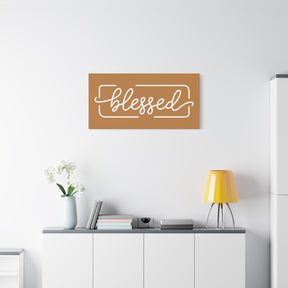 Blessed Matte Canvas, Stretched, 1.25"