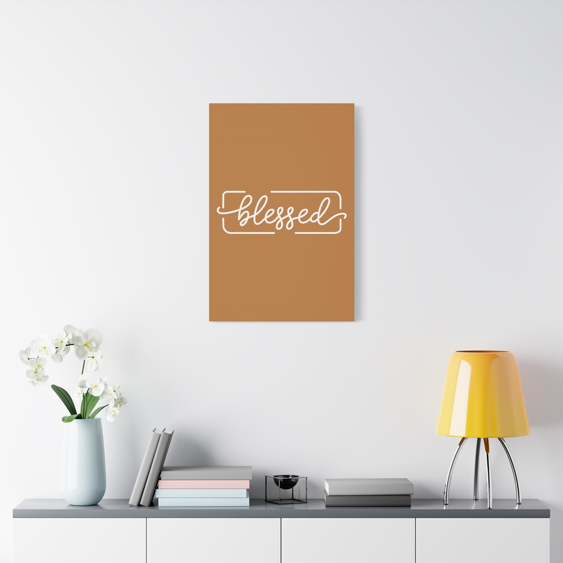 Blessed Matte Canvas, Stretched, 1.25"