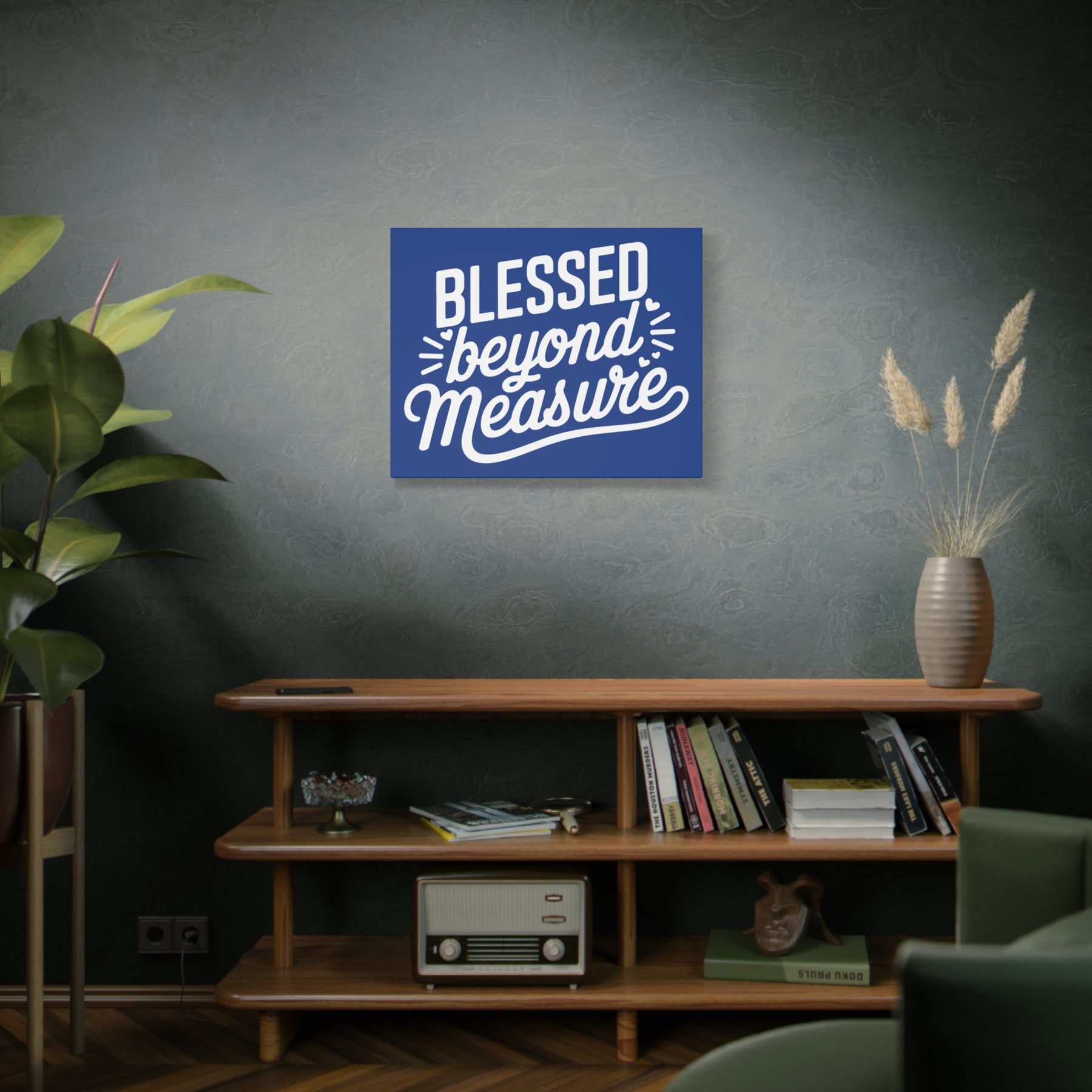 Blessed beyond Measure Matte Canvas, Stretched, 1.25"