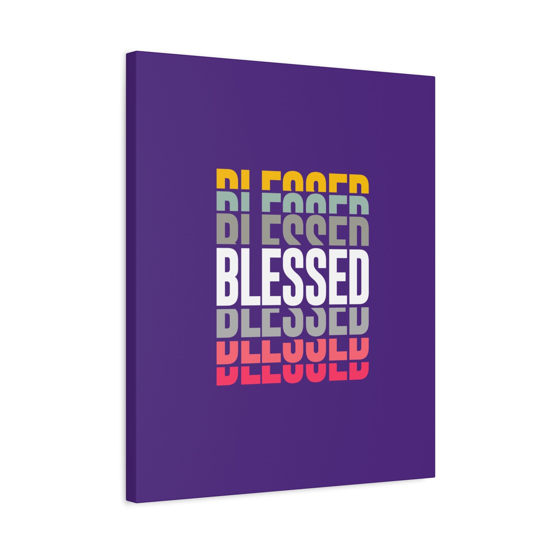 Blessed Matte Canvas, Stretched, 1.25"