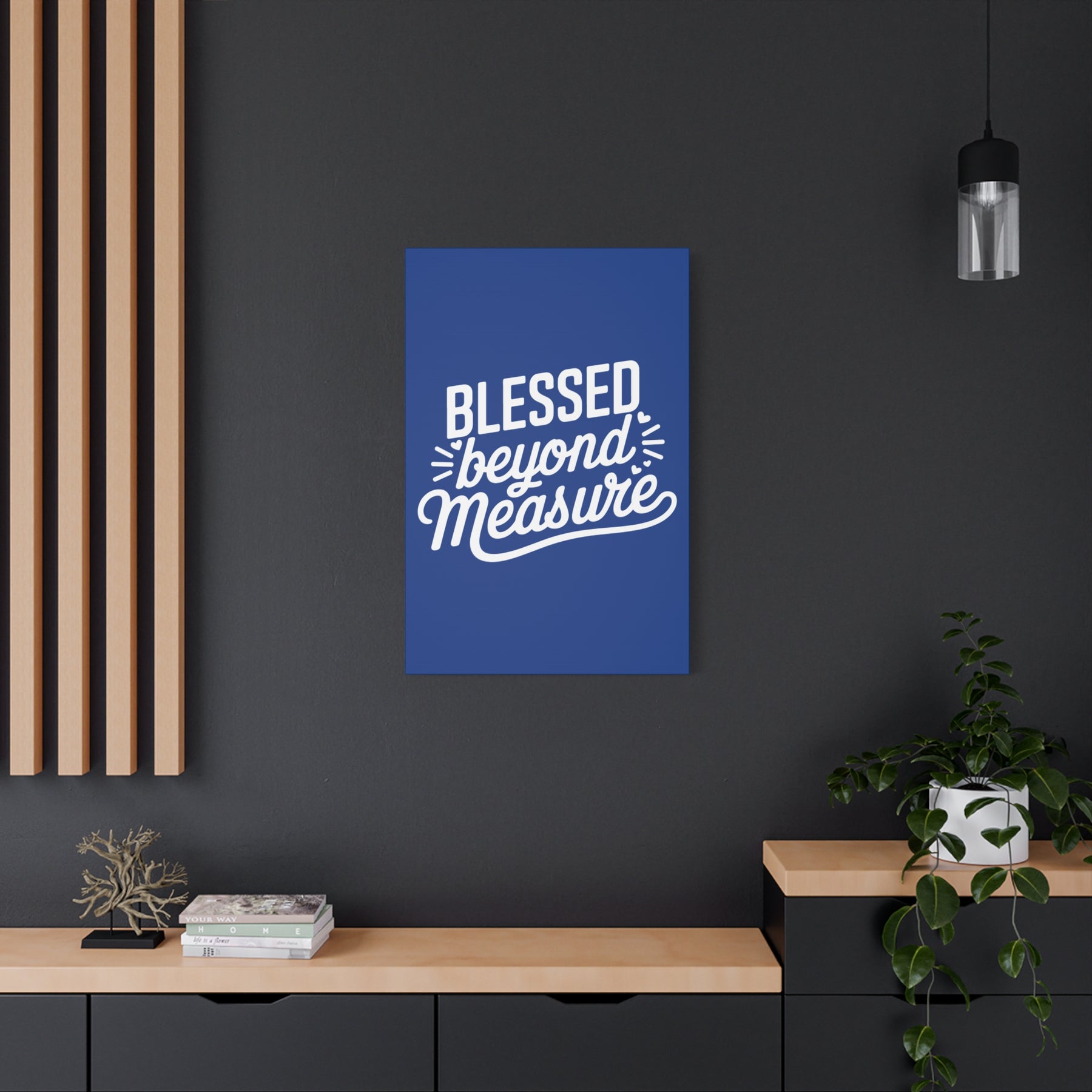 Blessed beyond Measure Matte Canvas, Stretched, 1.25"