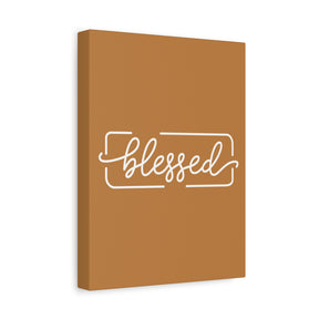 Blessed Matte Canvas, Stretched, 1.25"