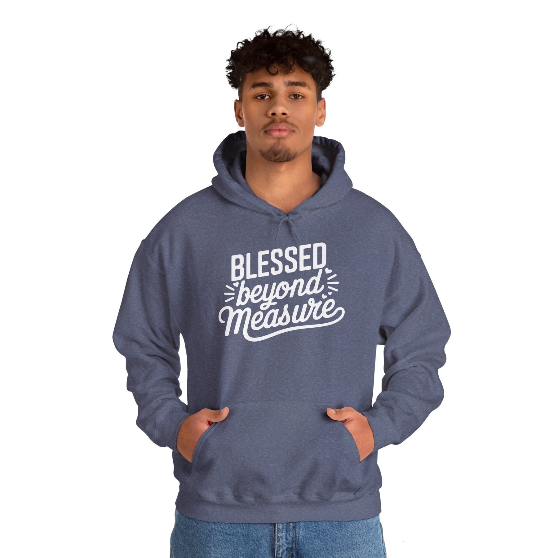 Blessed beyond Measure Unisex Heavy Blend™ Hooded Sweatshirt