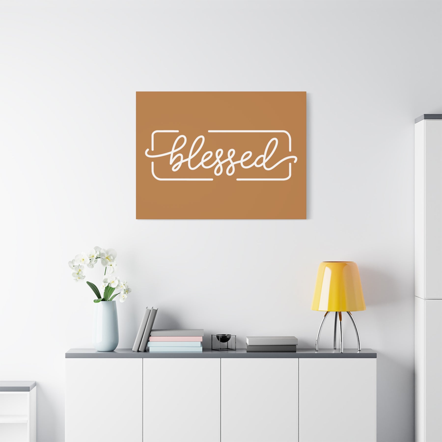 Blessed Matte Canvas, Stretched, 1.25"