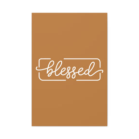 Blessed Matte Canvas, Stretched, 1.25"