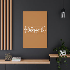 Blessed Matte Canvas, Stretched, 1.25"