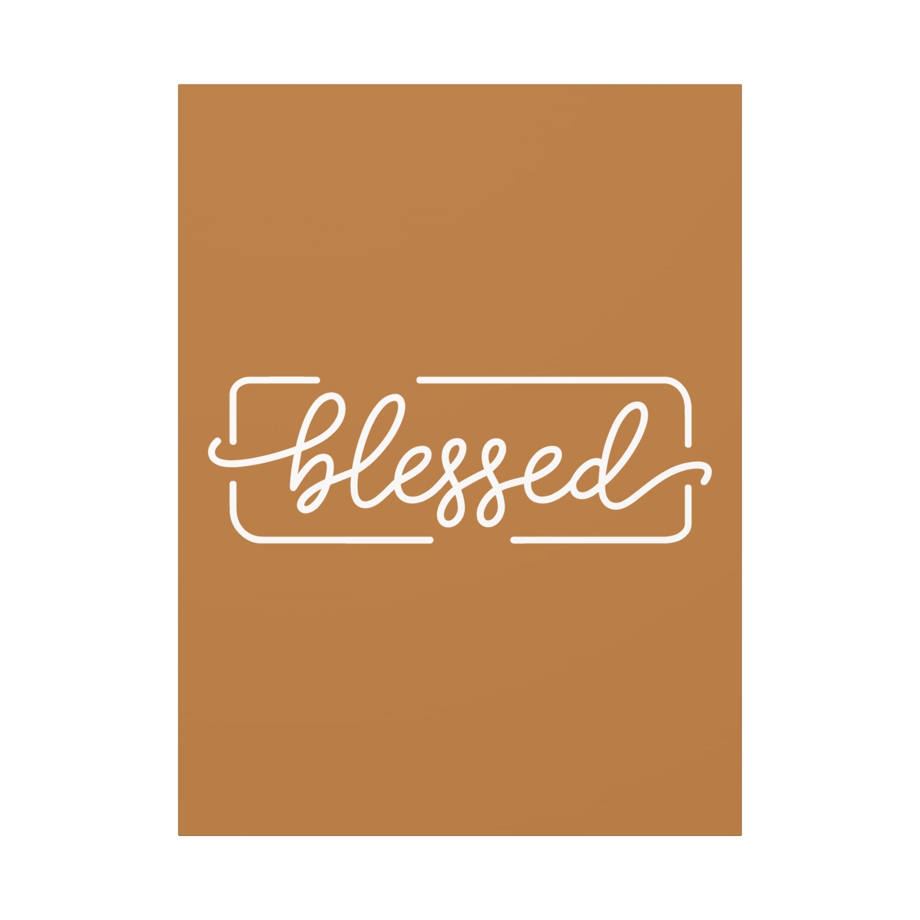 Blessed Matte Canvas, Stretched, 1.25"