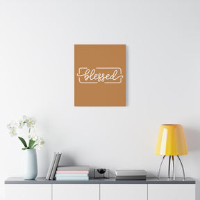 Blessed Matte Canvas, Stretched, 1.25"