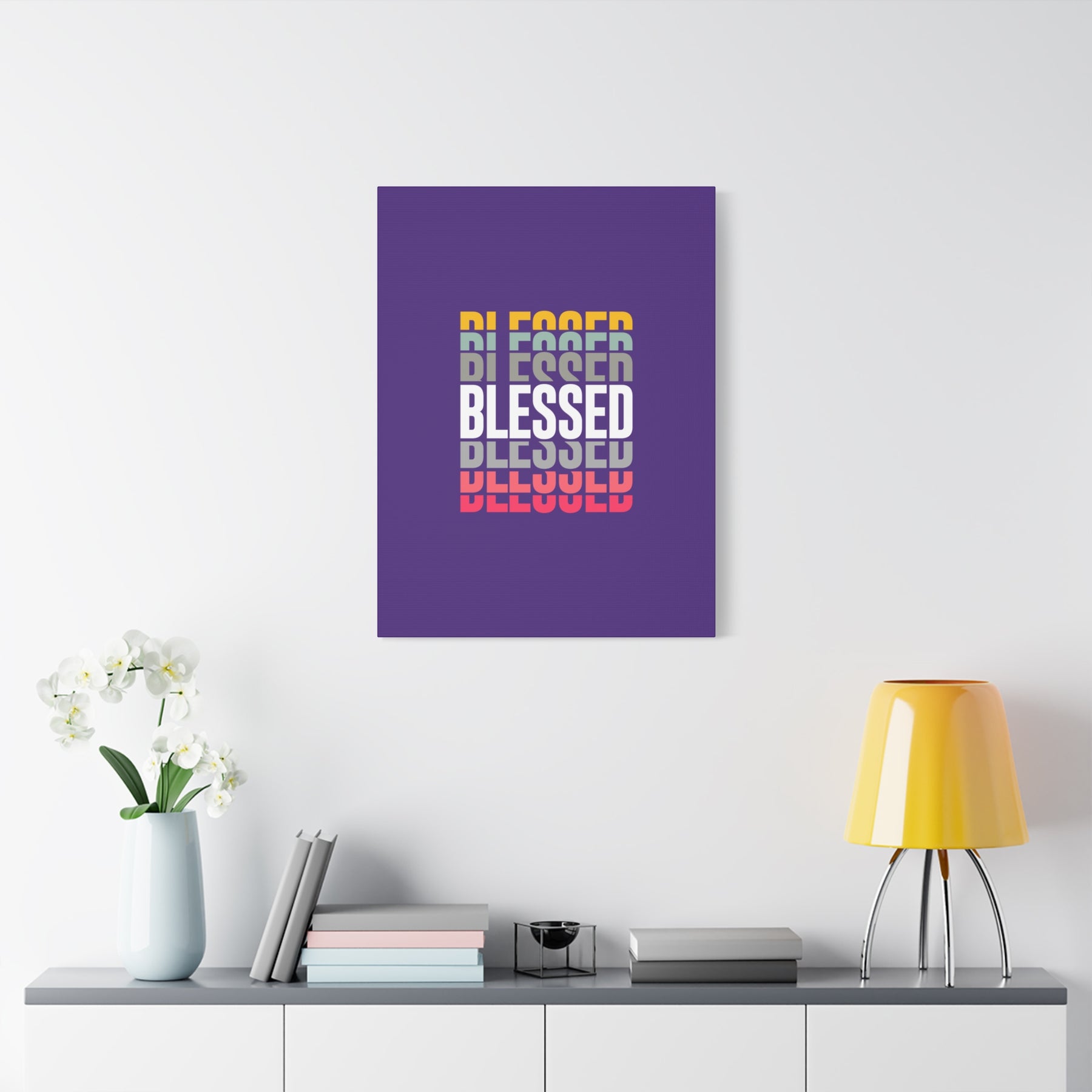 Blessed Matte Canvas, Stretched, 1.25"