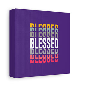 Blessed Matte Canvas, Stretched, 1.25"