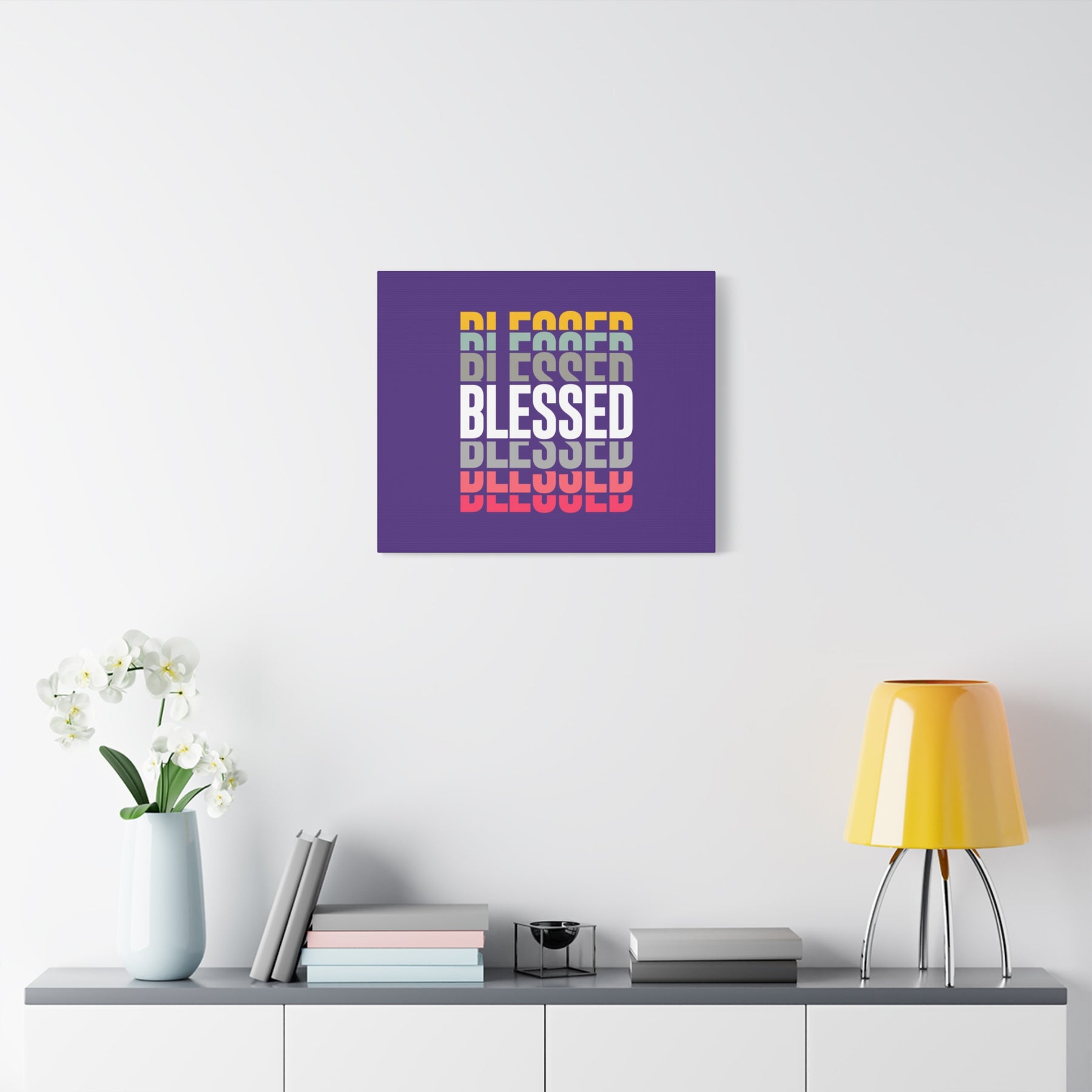 Blessed Matte Canvas, Stretched, 1.25"