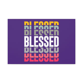 Blessed Matte Canvas, Stretched, 1.25"