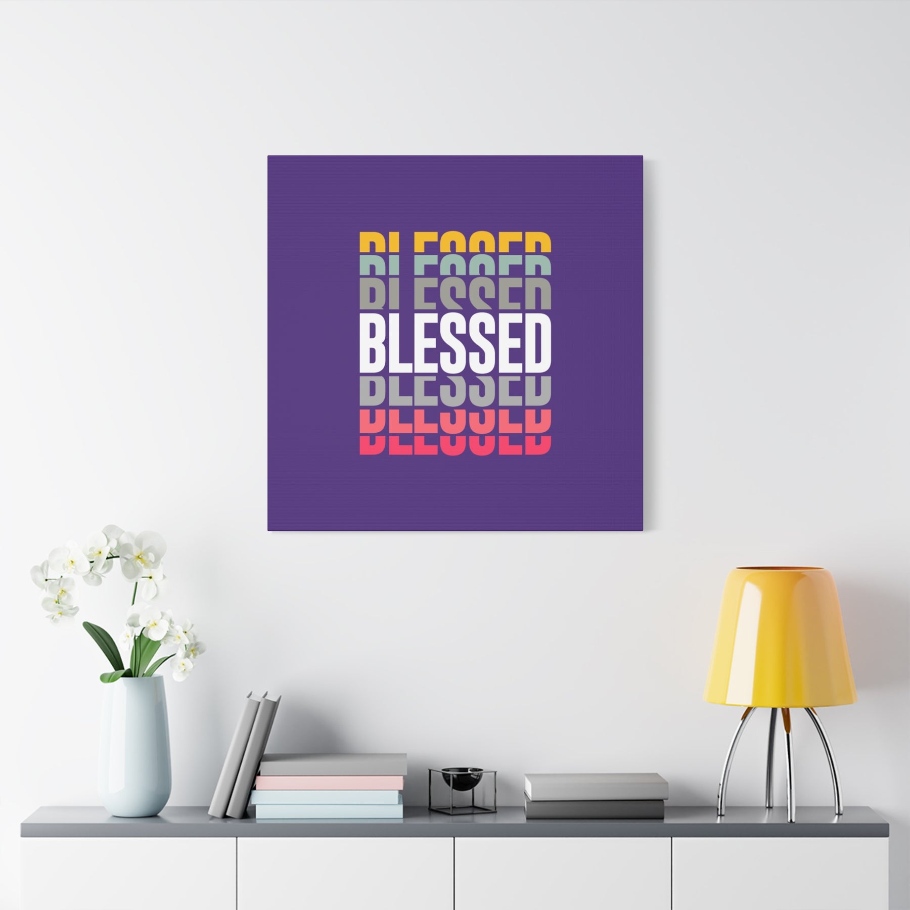 Blessed Matte Canvas, Stretched, 1.25"