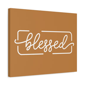 Blessed Matte Canvas, Stretched, 1.25"