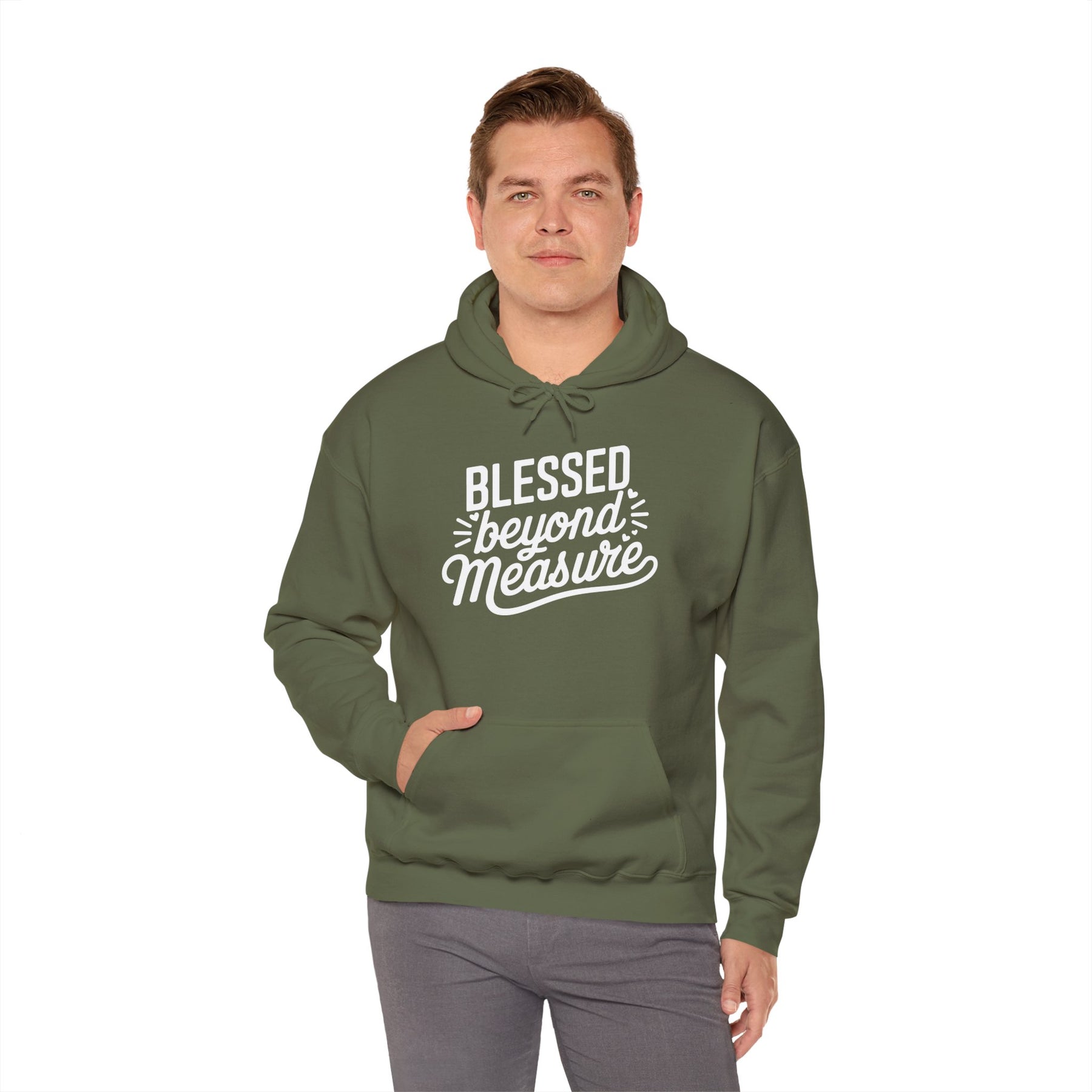 Blessed beyond Measure Unisex Heavy Blend™ Hooded Sweatshirt