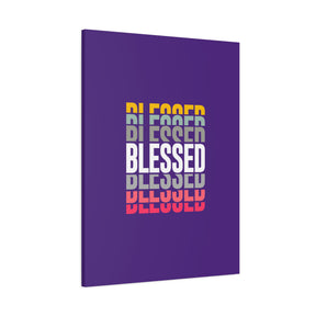 Blessed Matte Canvas, Stretched, 1.25"