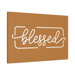 Blessed Matte Canvas, Stretched, 1.25"